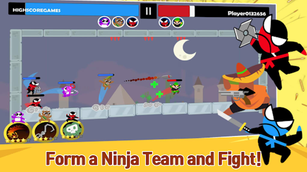 Download do APK de Jump Ninja Battle 2 jogadores para Android