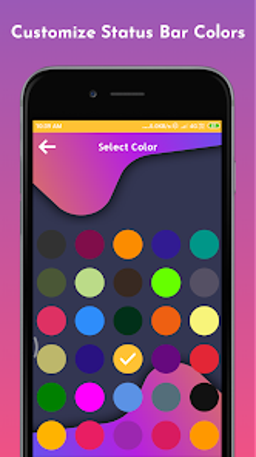 Customized Color Status Bar для Android — Скачать