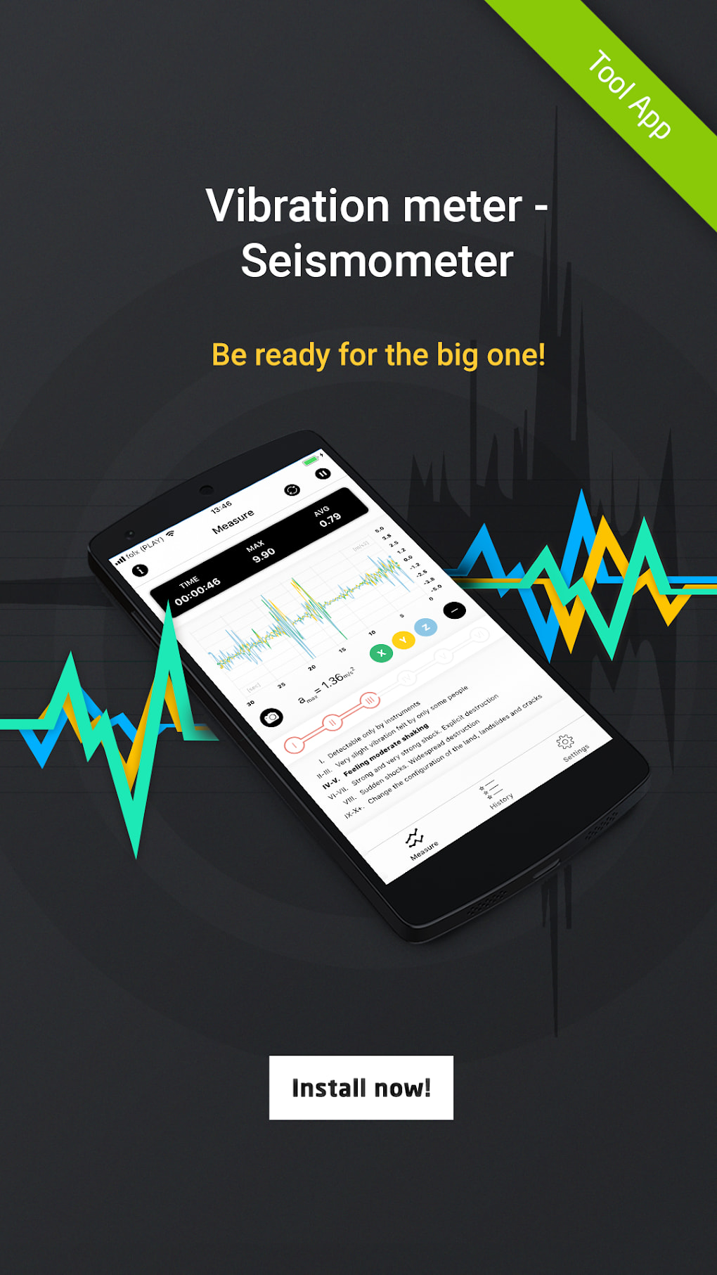 Vibrómetro：sismômetro – Apps no Google Play