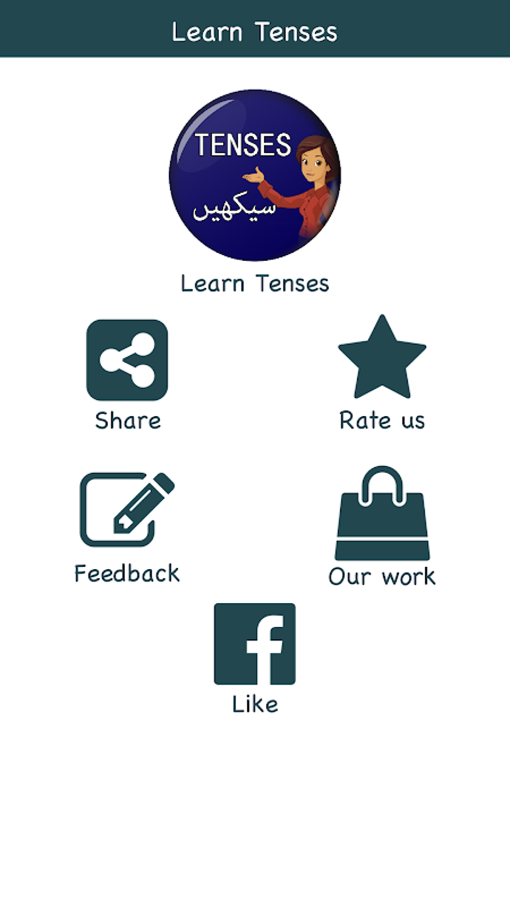 Learn English Tenses In Urdu Grammar Seekhain APK Android 