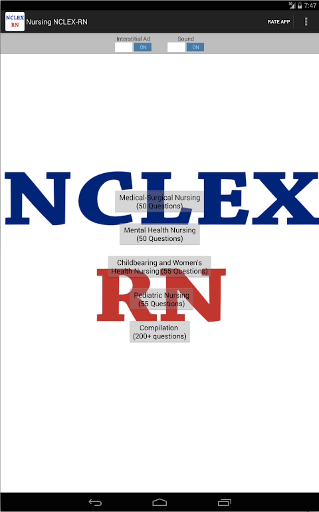 Nursing NCLEX RN Reviewer APK For Android Download