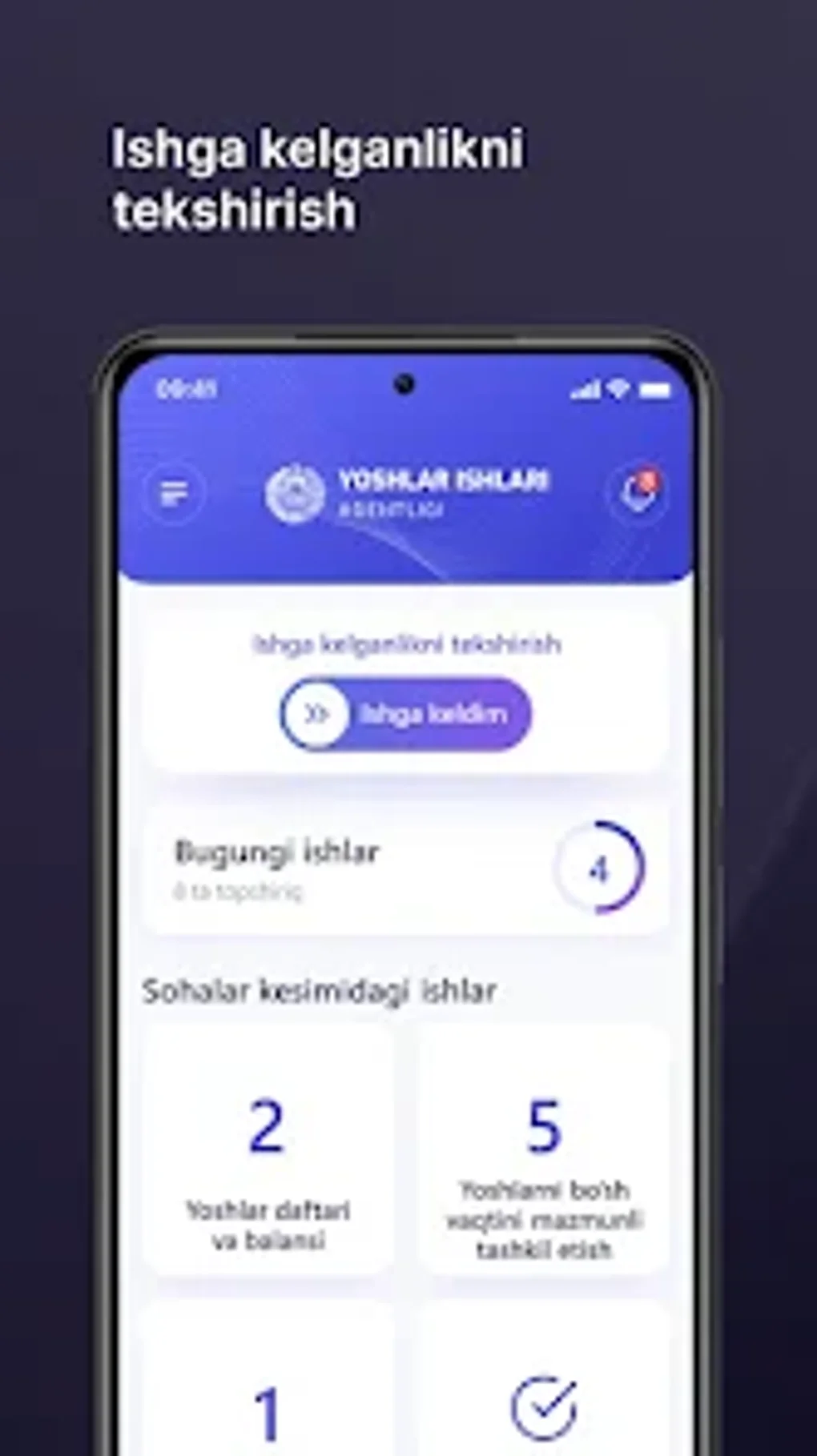 Yetakchi для Android — Скачать