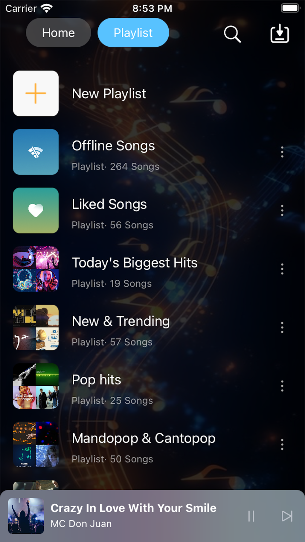 Lark Music Player for iPhone Download Lark Music Player for iPhone Download