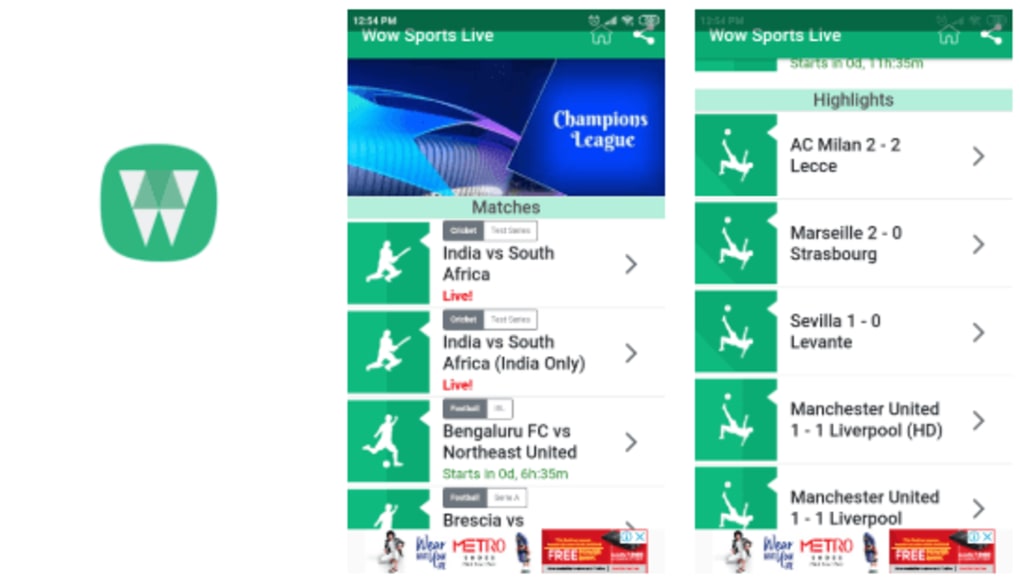 Wow Sports Live Apk For Android Download