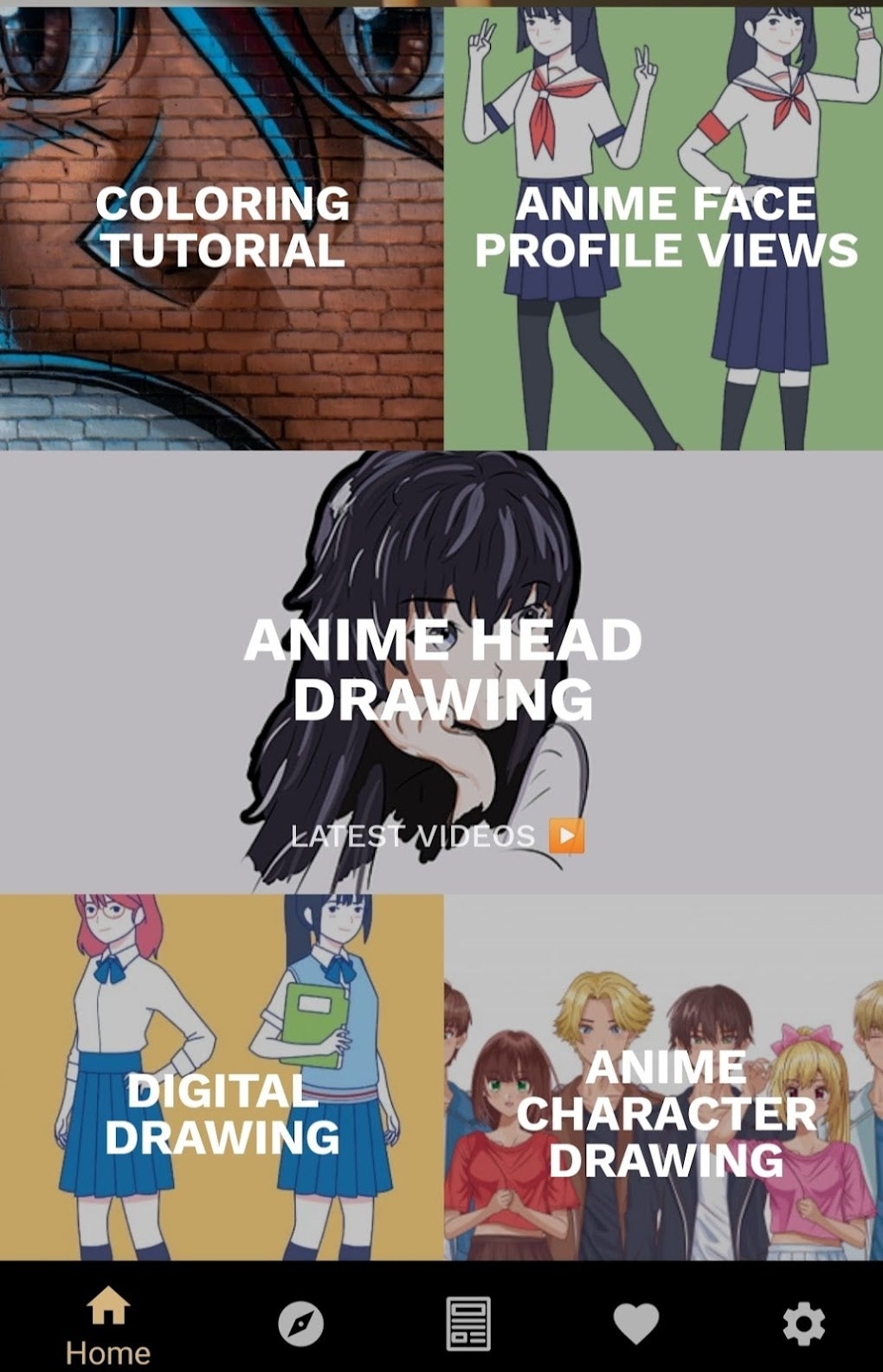 Learn to Draw Anime by Steps для Android — Скачать