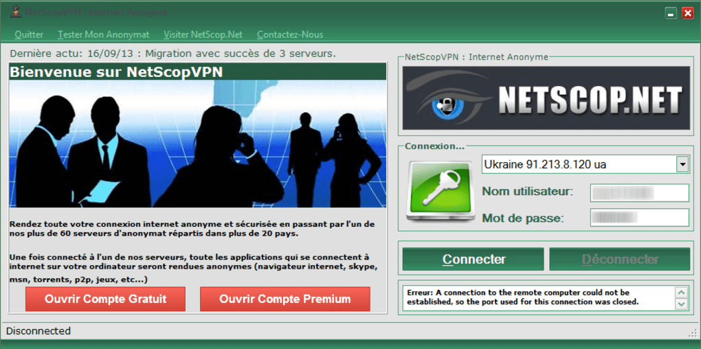 netscop vpn internet anonyme