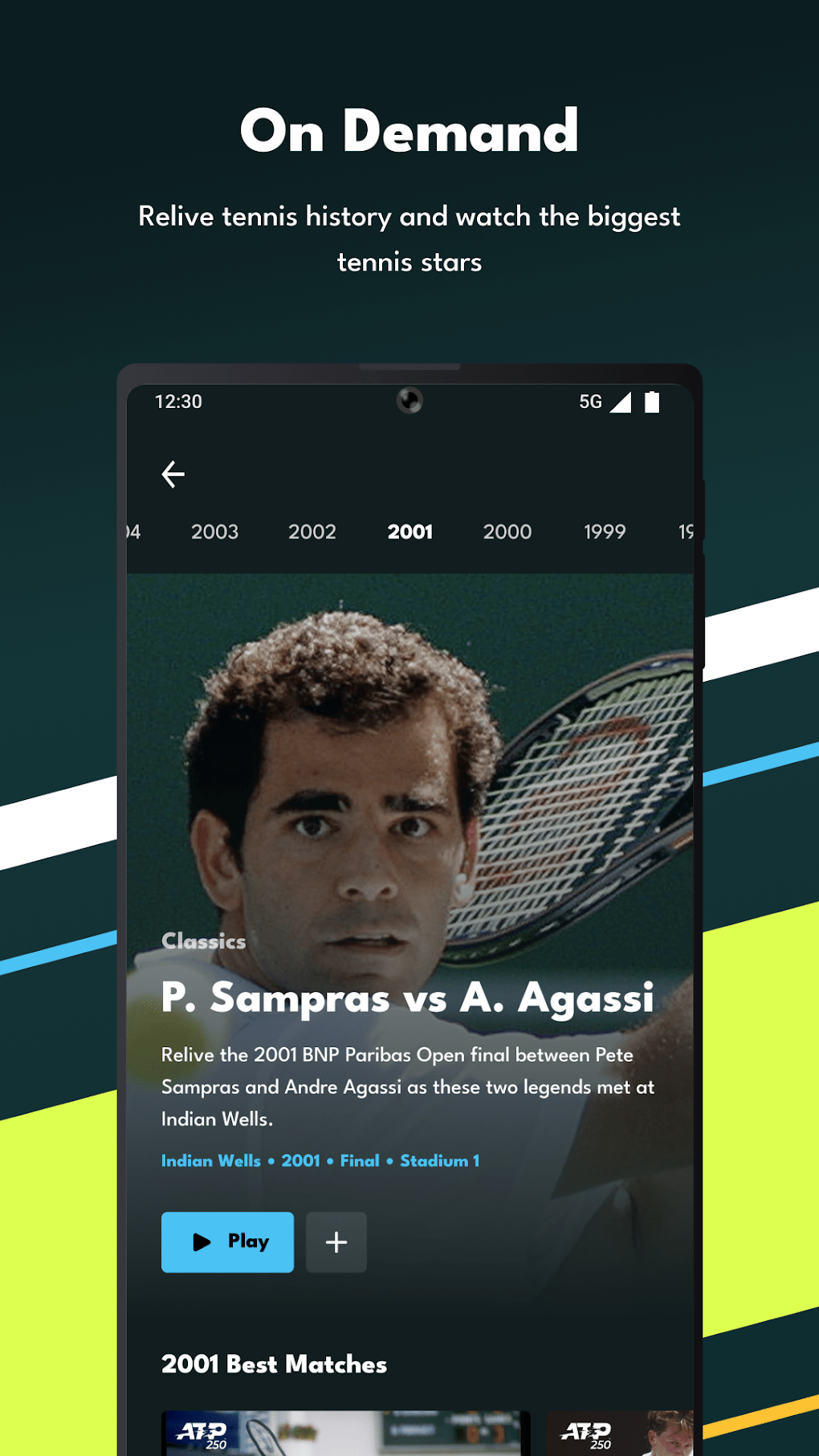 Tennis TV - Live Streaming für Android
