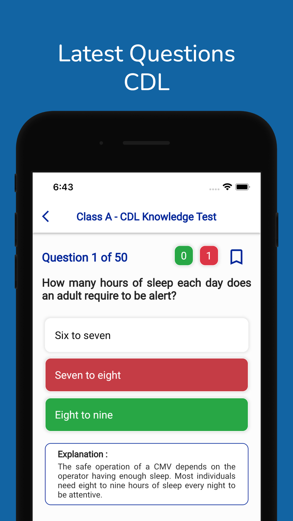 Iowa CDL Permit Practice For IPhone - Download