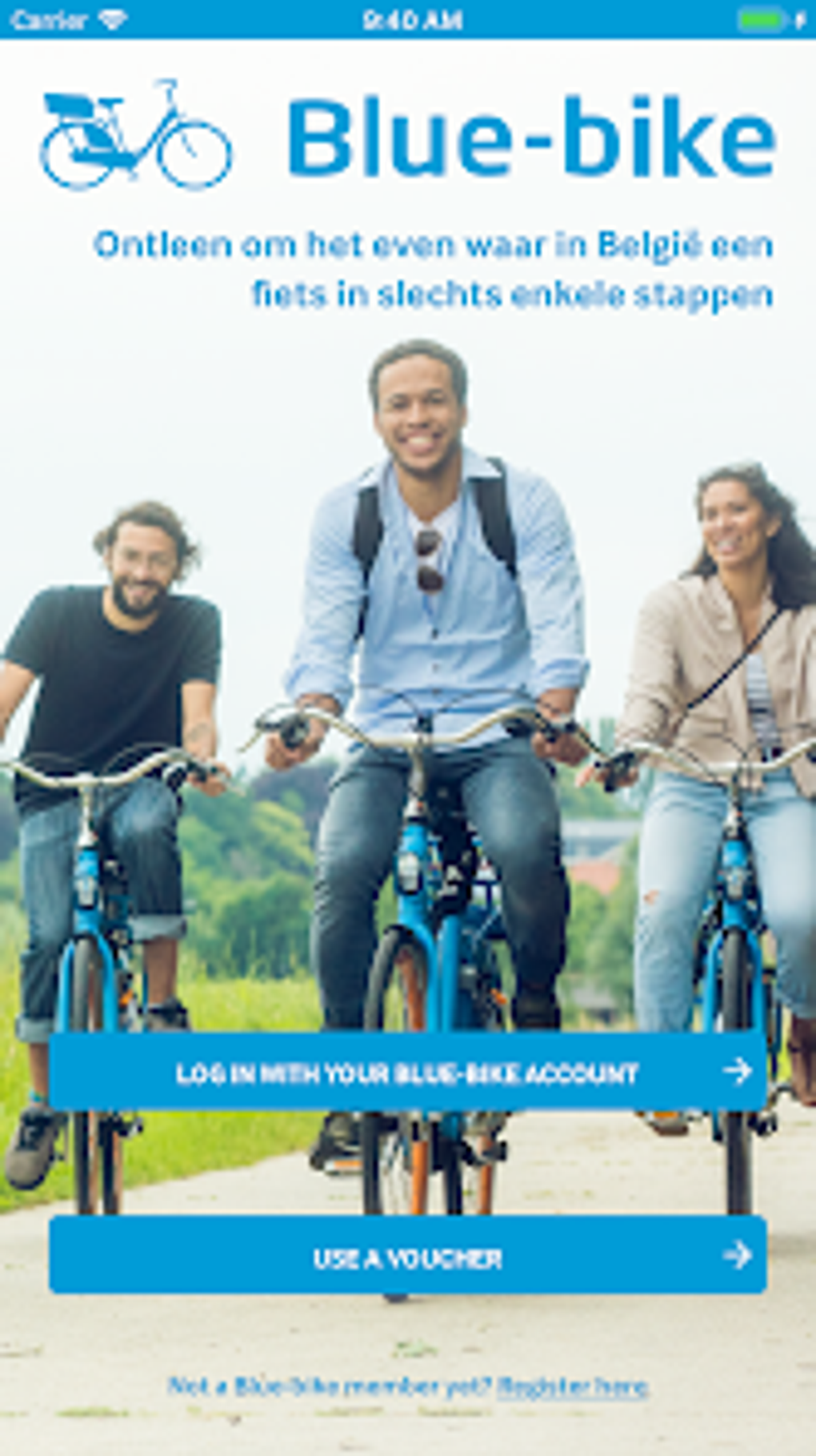 Blue-bike Belgium for Android - Download