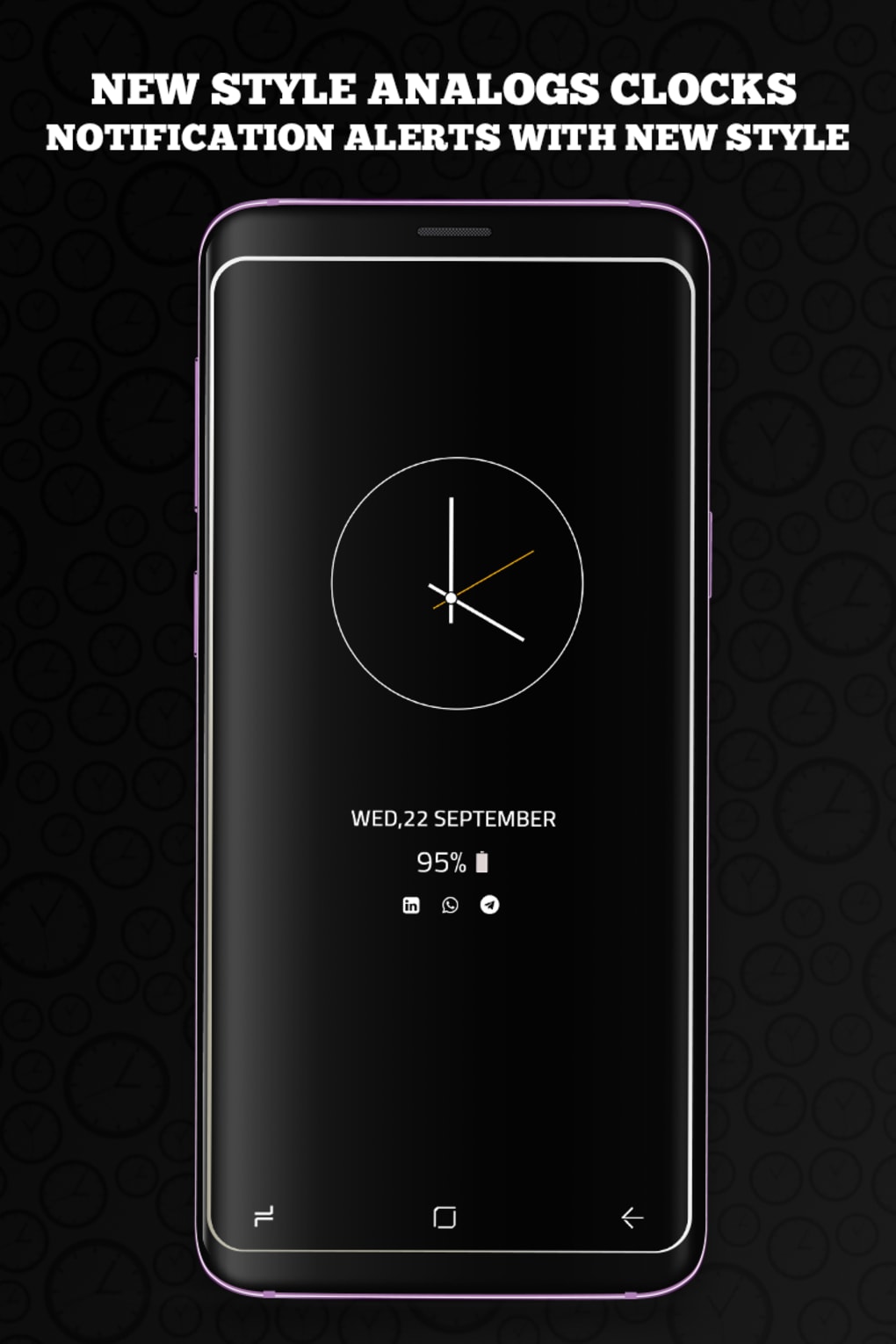 Amoled Photo Clock Wallpaper Always On Display APK for Android - Download