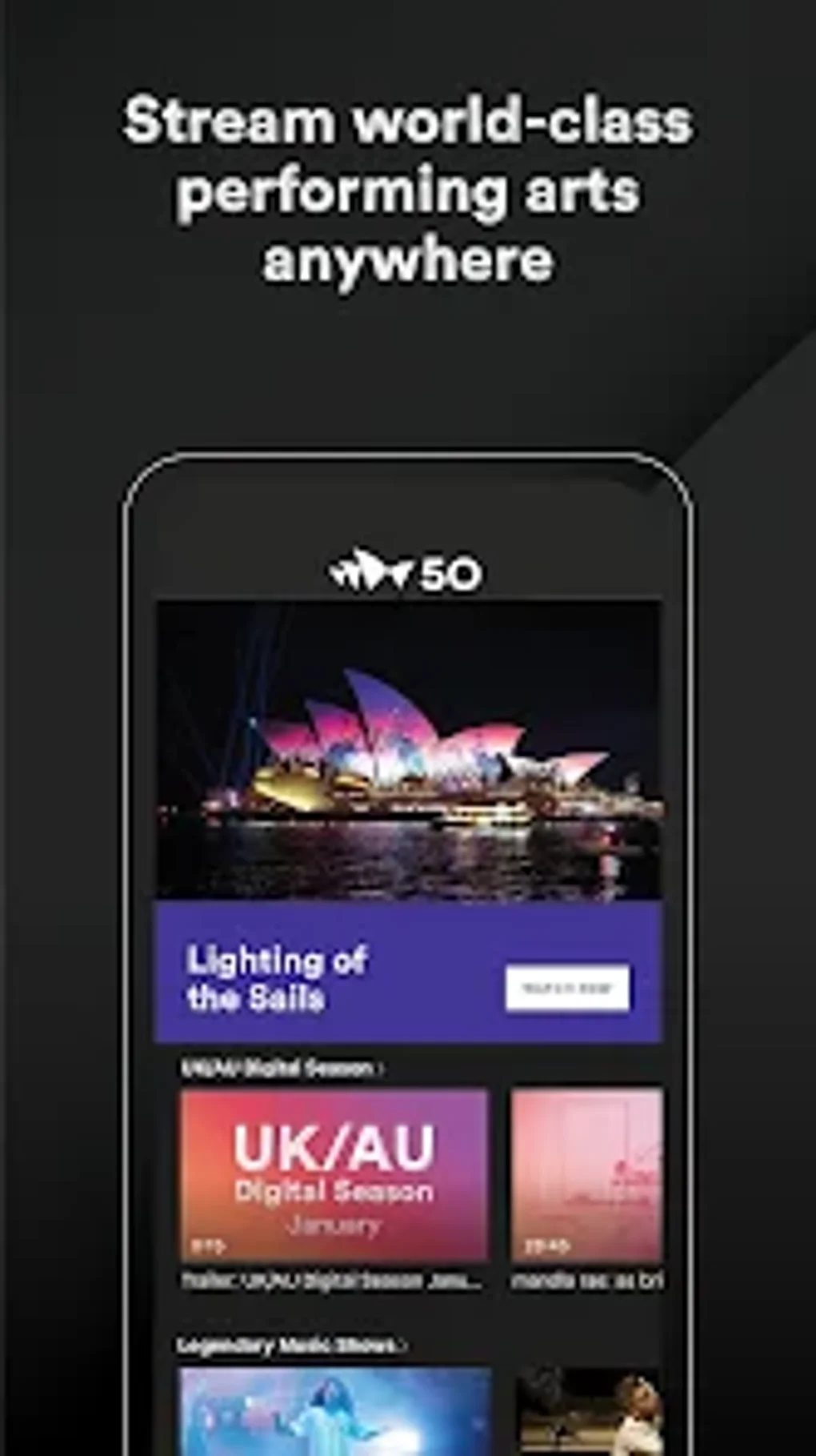 Sydney Opera House Stream для Android — Скачать