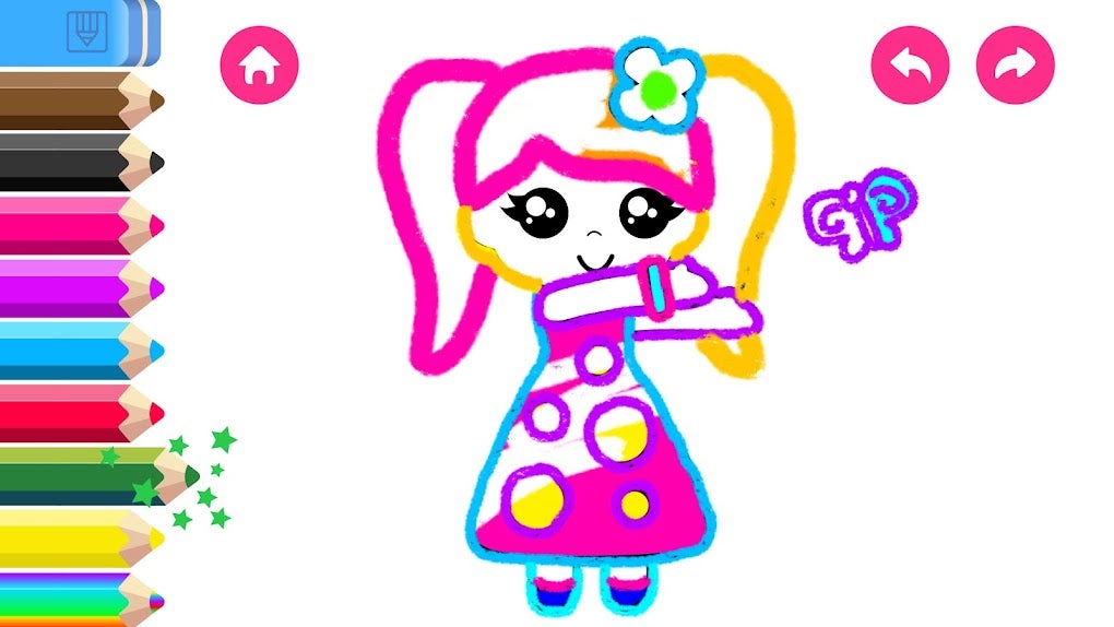 Kids games for girls doodle for android download