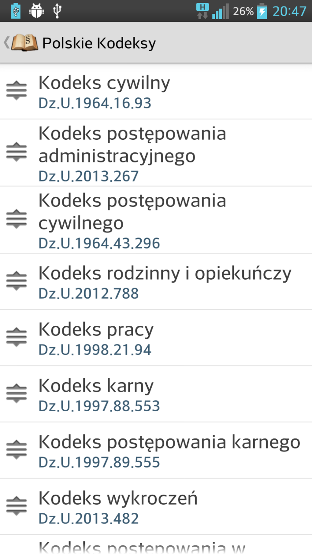 Polskie Kodeksy APK For Android Download Polskie Kodeksy APK For Android Download