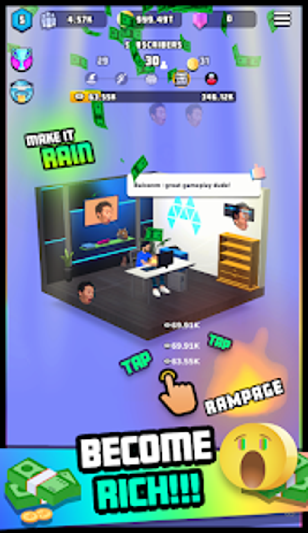 Tap Streamer Tycoon Fun I For Android Download