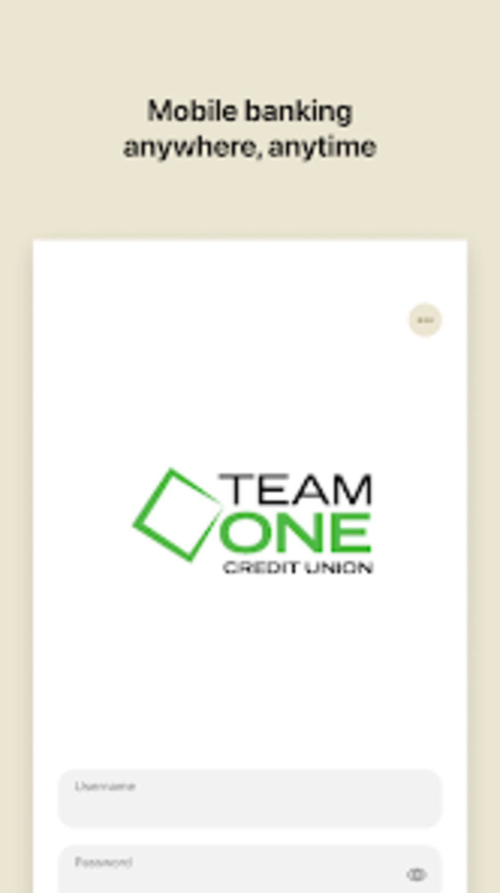 Team One Credit Union para Android - Download