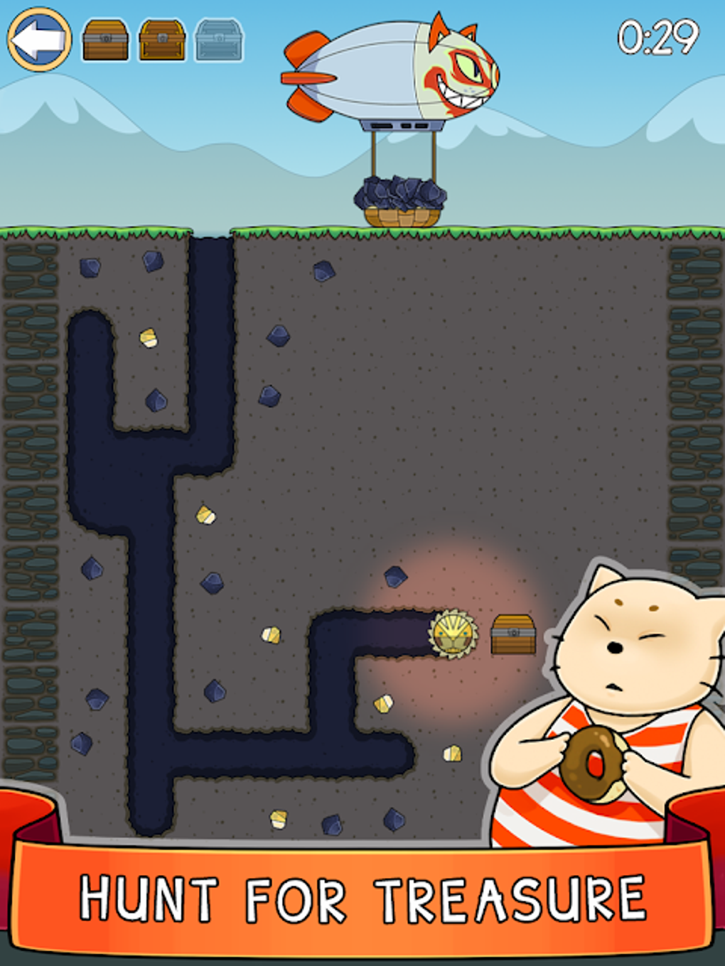 Dig it! - idle cat miner tycoon APK для Android — Скачать