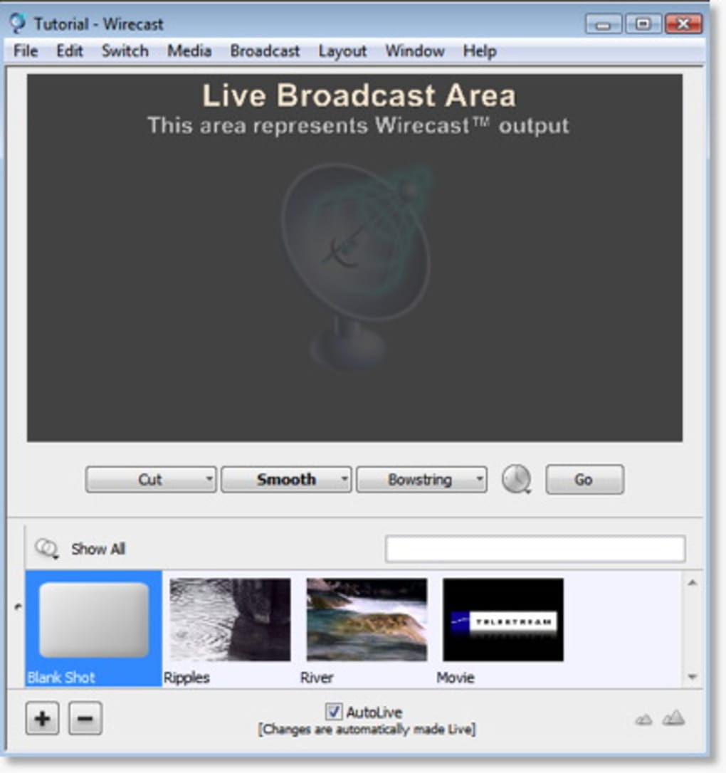 does vs4 come with wirecast software