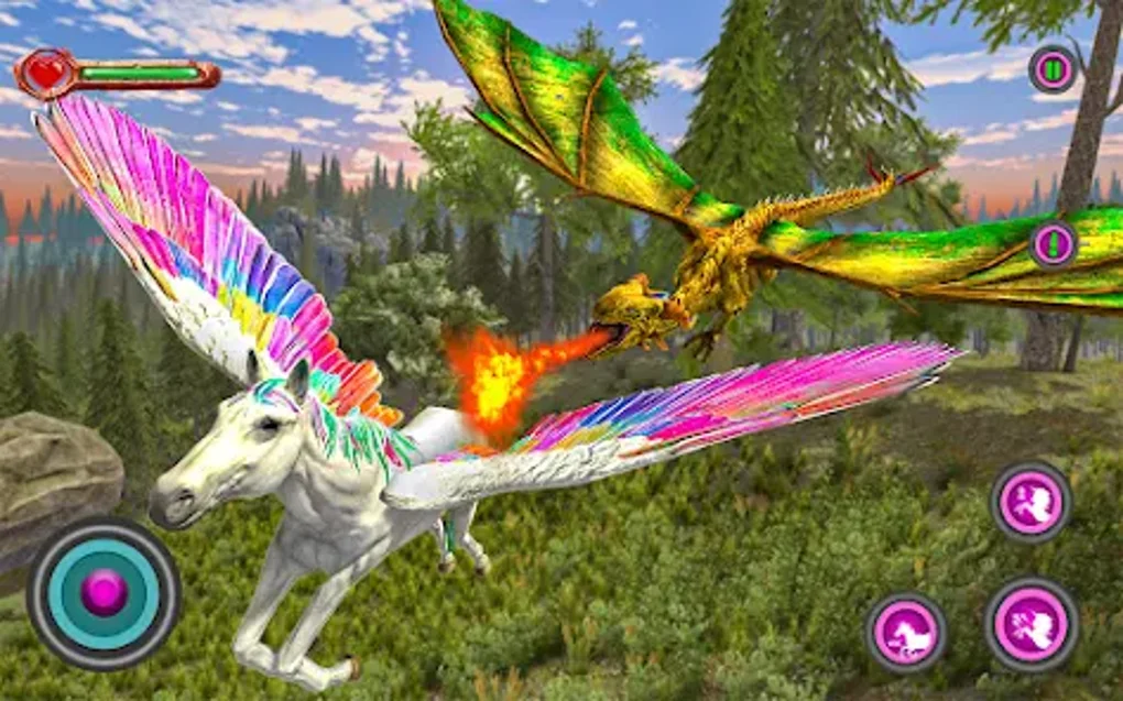 Flying Pegasus Unicorn Games para Android - Download