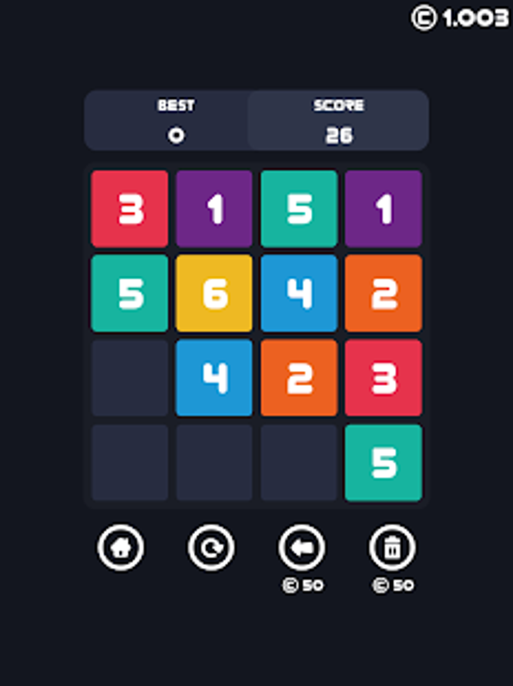 Slide The Blocks - 4096 Merged Number Puzzle APK for Android - Download