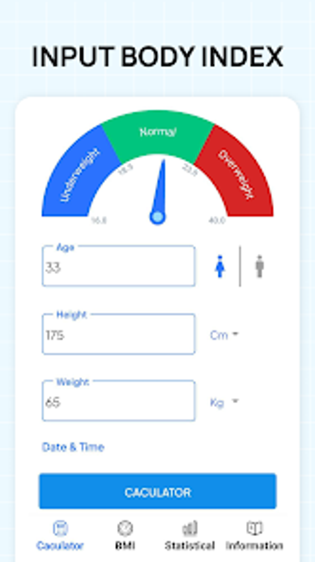 Weight Tracker: BMI BMR LBM For Android - Download