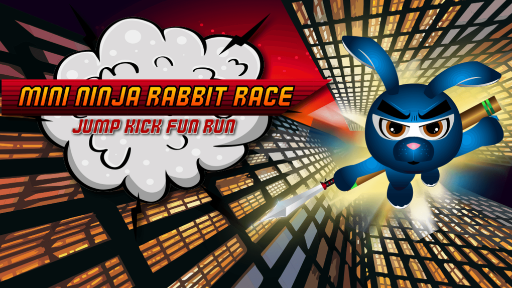 A Mini Ninja Rabbit Race Jump Kick Fun Run Game For Kids for iPhone ...