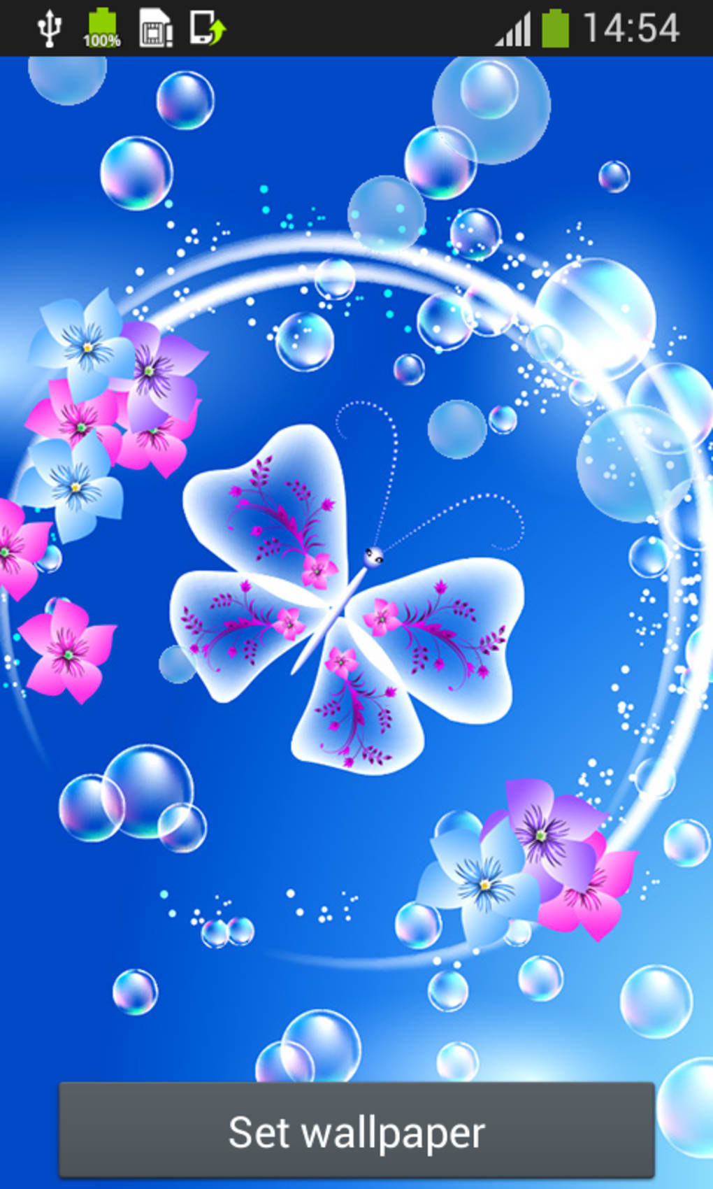 Butterfly Live Wallpapers cho Android - Tải về