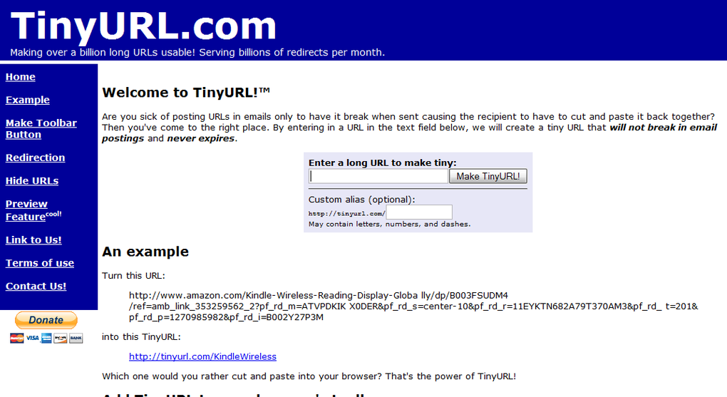 TinyURL Online