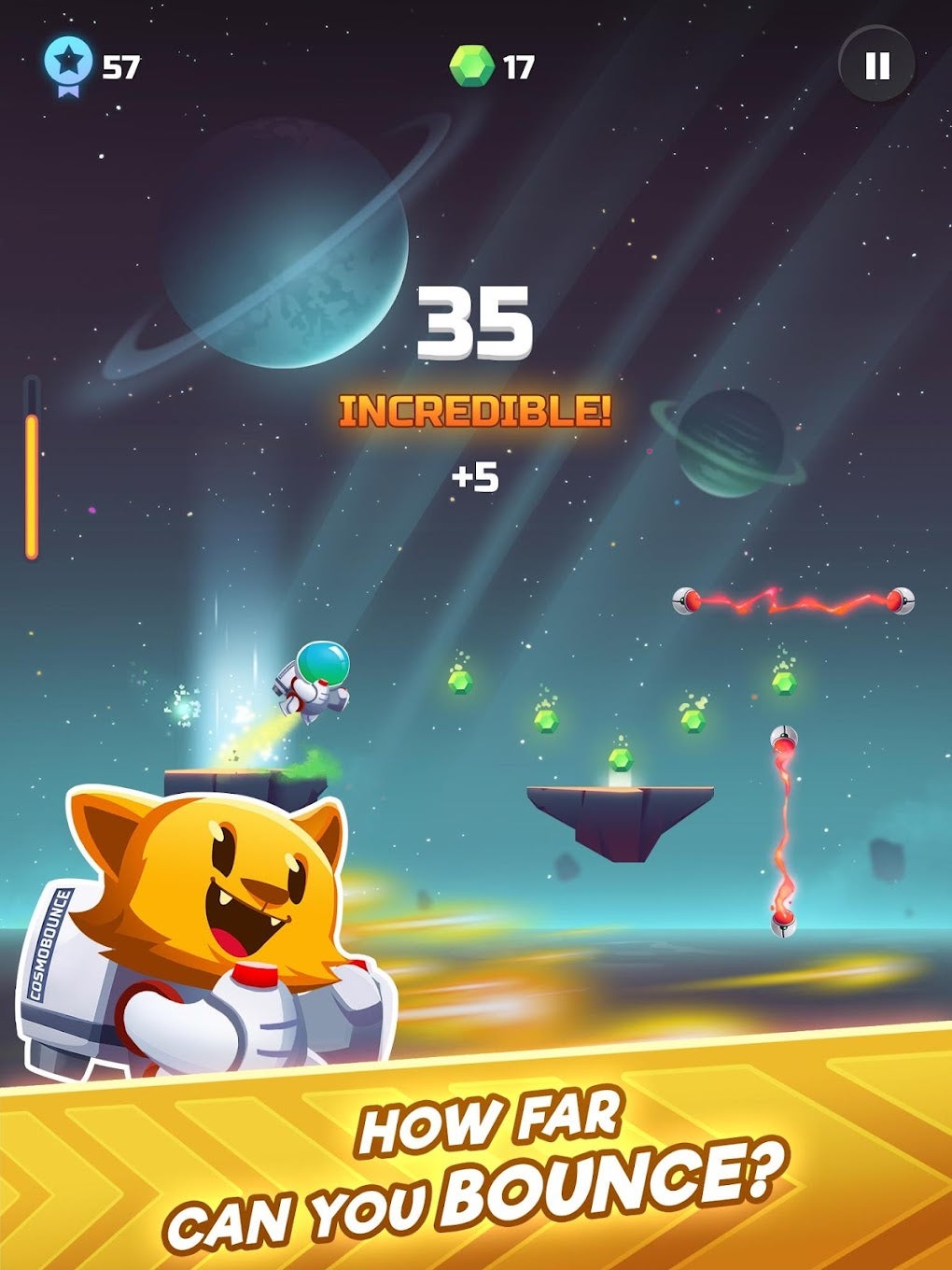 Cosmo Bounce - The craziest sp APK для Android — Скачать