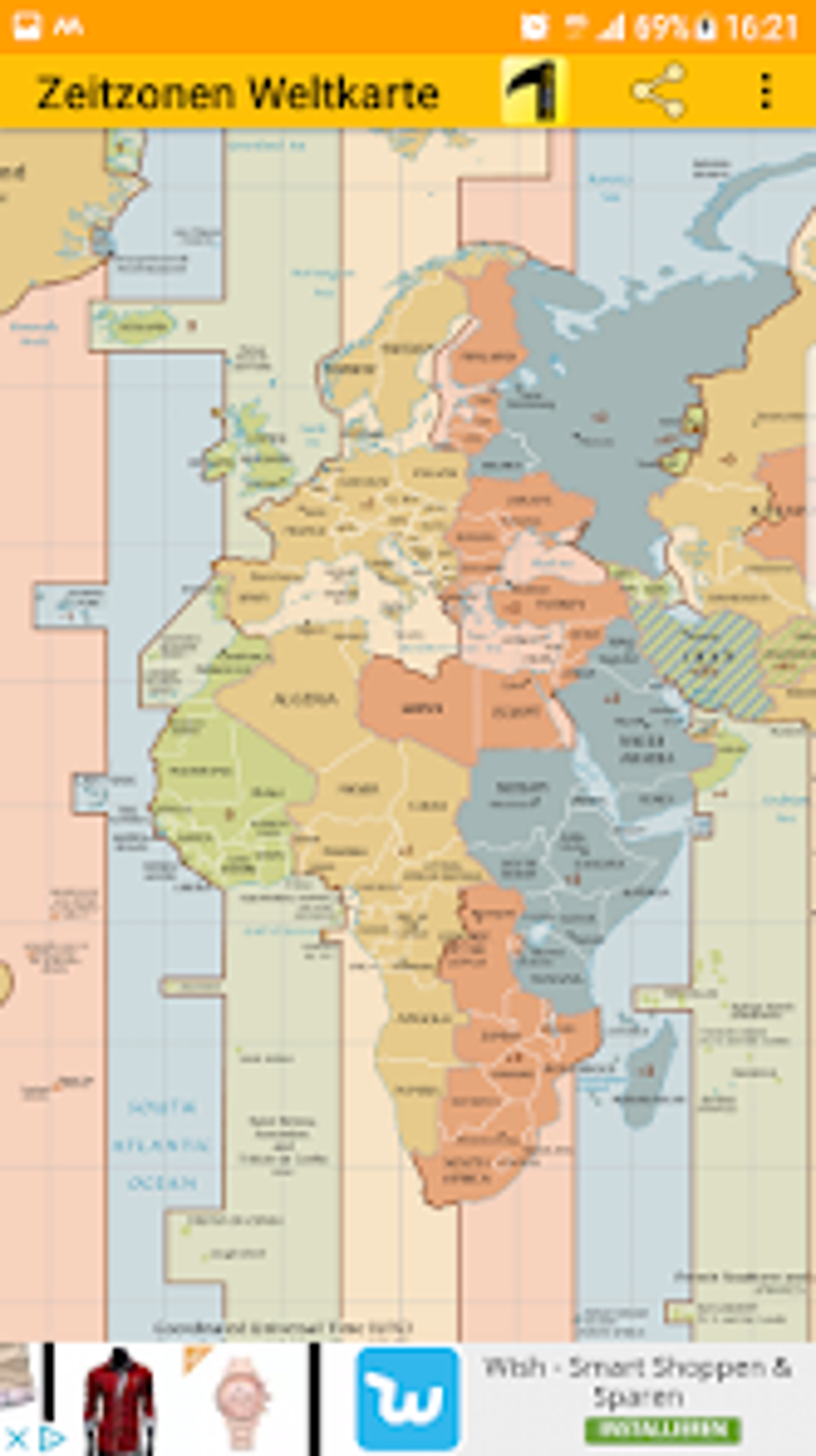 Time Zone Map Para Android Descargar