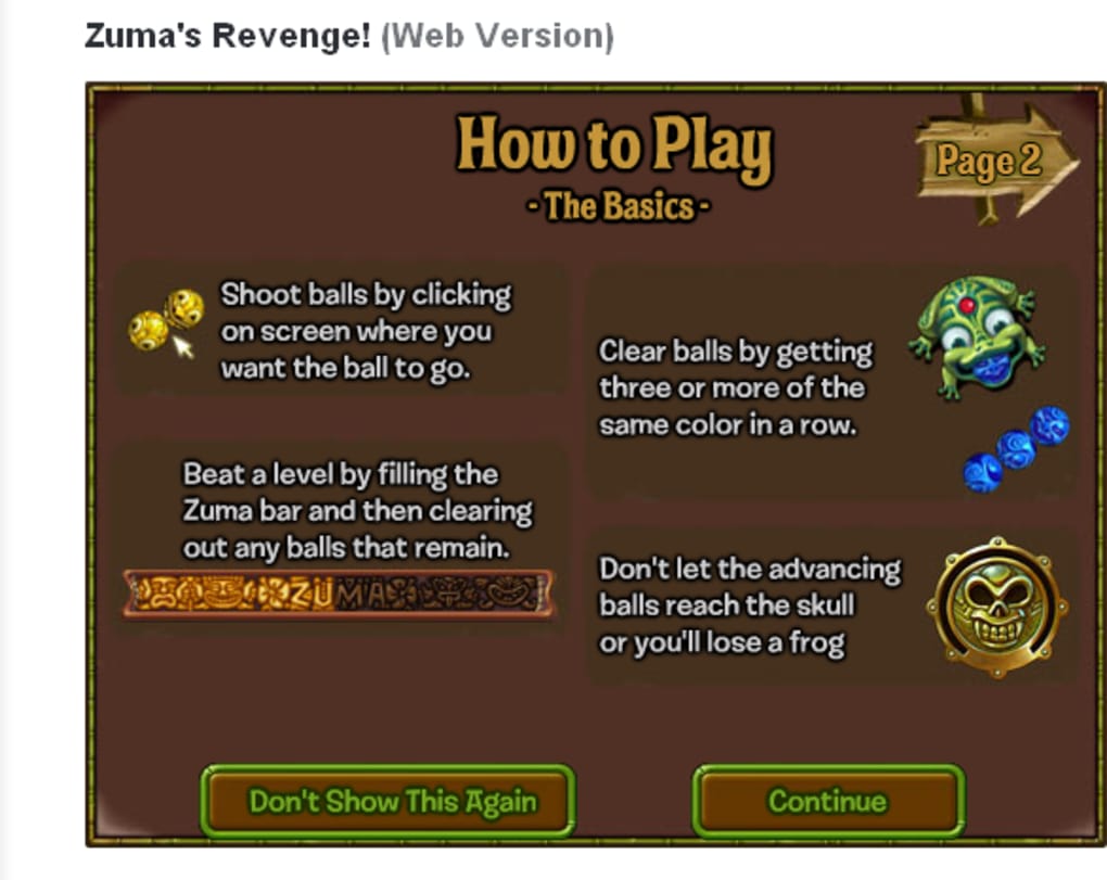 Jogo do Zuma Revenge Online