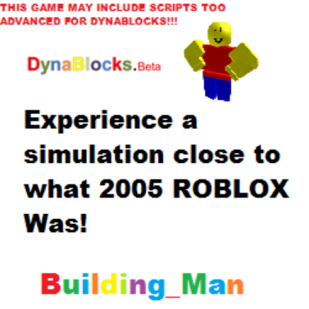 Dynablocks Alpha Revamp Soon para ROBLOX - Jogo Download