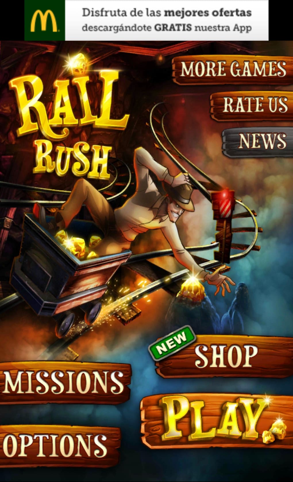 RAIL RUSH jogo online no