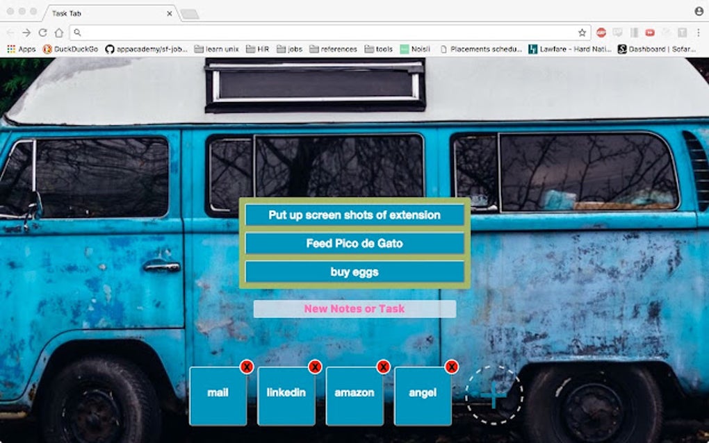 Task Tab para Google Chrome - Extensión Descargar