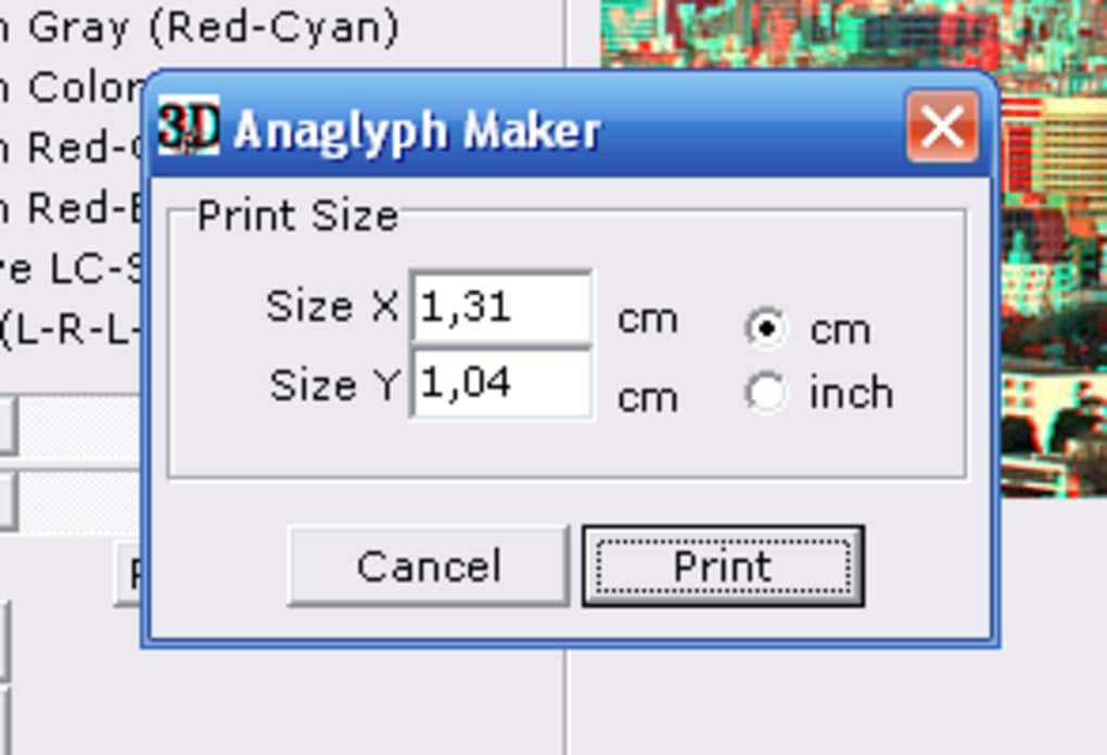 anaglyph software free download