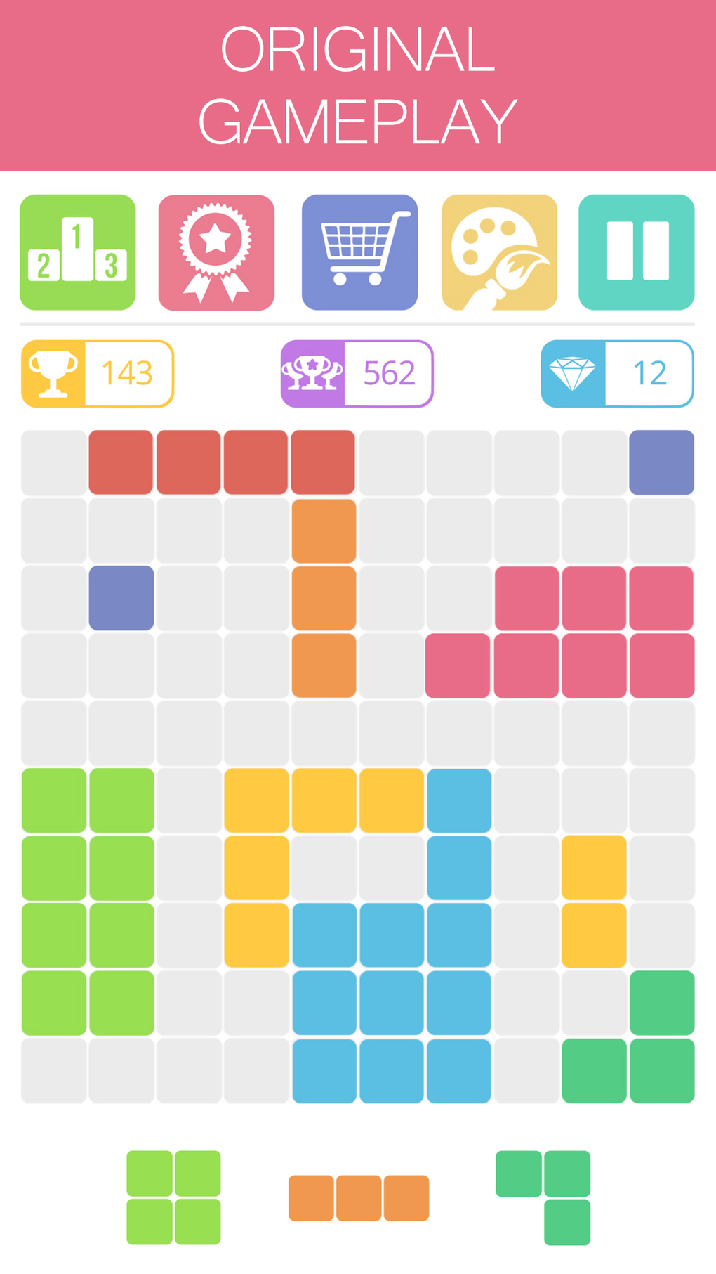 10x10 : fill the grid for iPhone 無料・ダウンロード 10x10 : fill the grid for iPhone 無料・ダウンロード