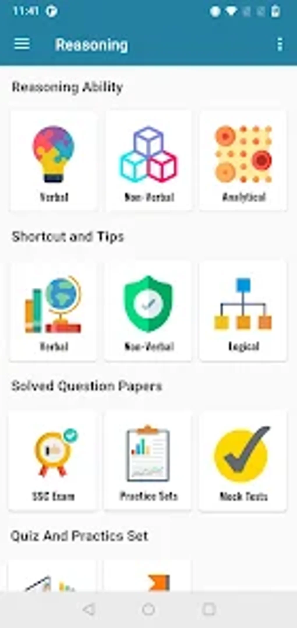 Reasoning for Government exam для Android Скачать Reasoning for Government exam для Android Скачать