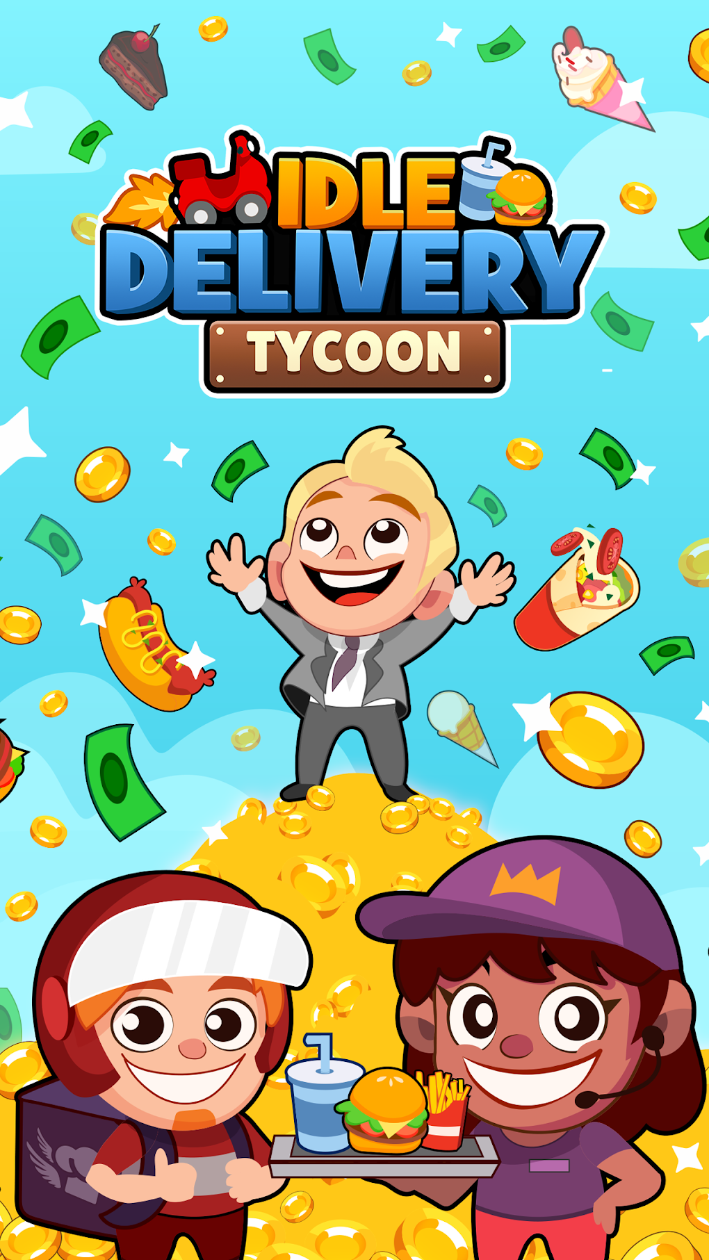 Idle Delivery Tycoon Merge Apk สำหรับ Android ดาวน์โหลด 3155