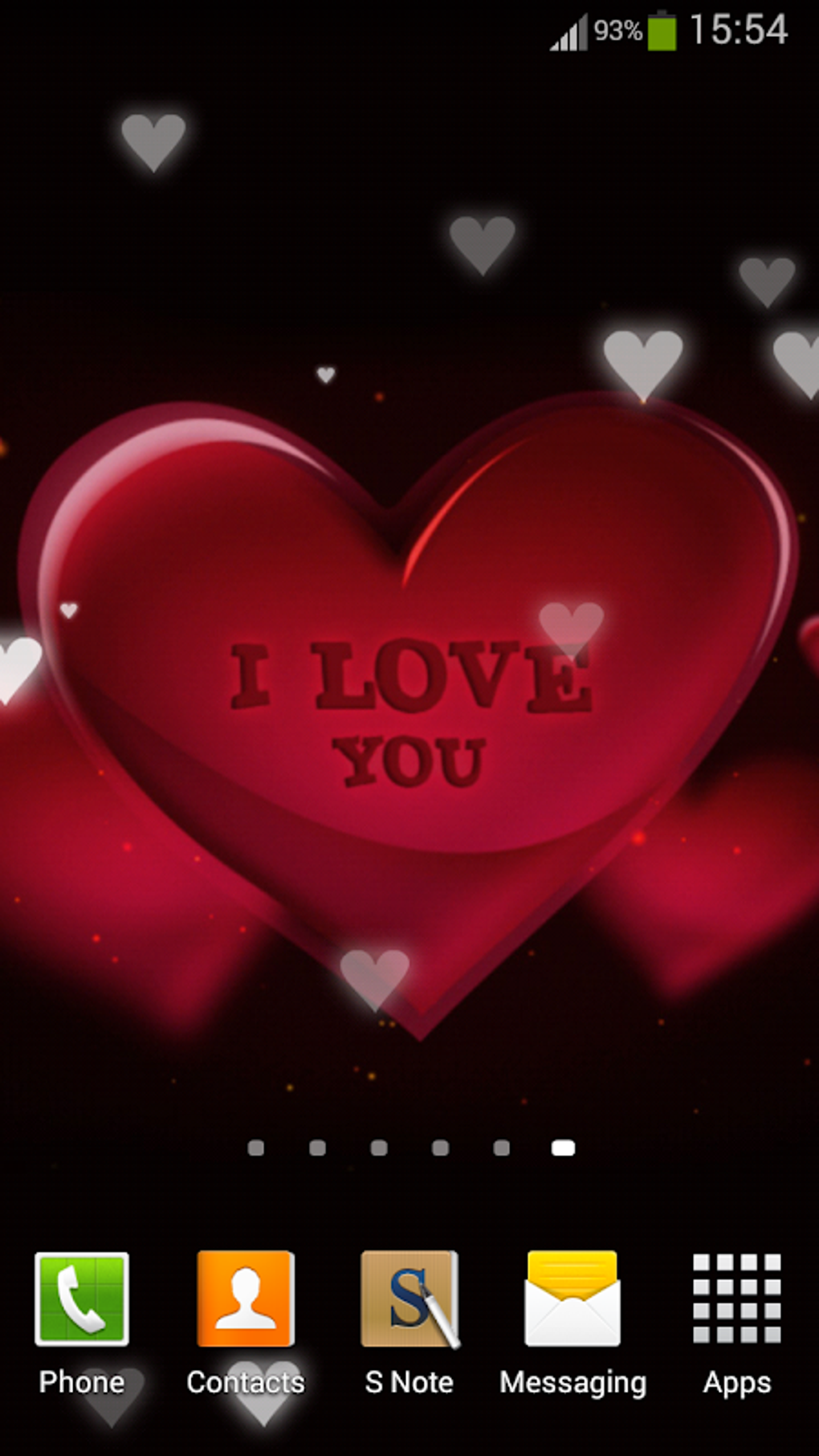 I Love You Live Wallpaper APK для Android — Скачать