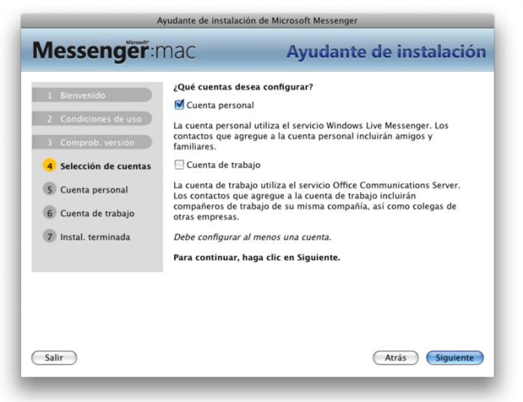 Microsoft Messenger para Mac - Descargar