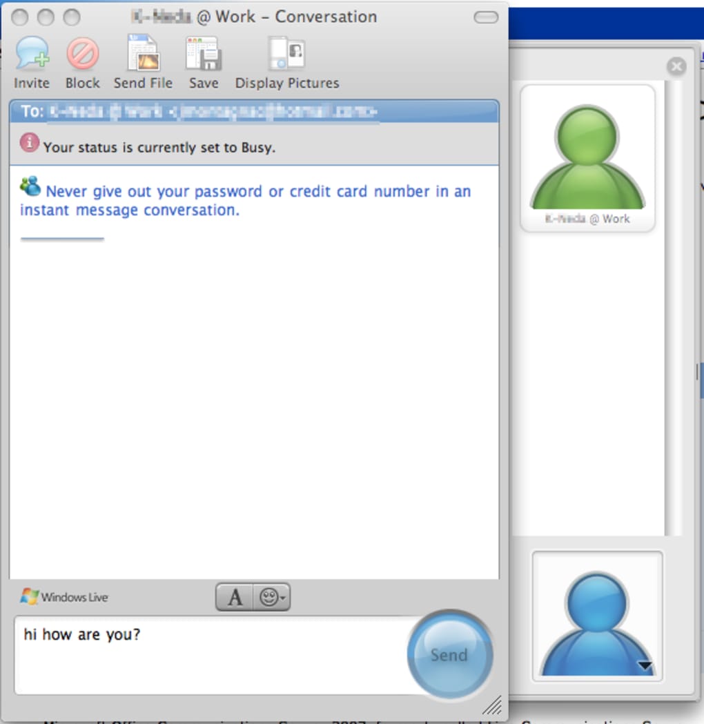 what is microsoft messenger for mac