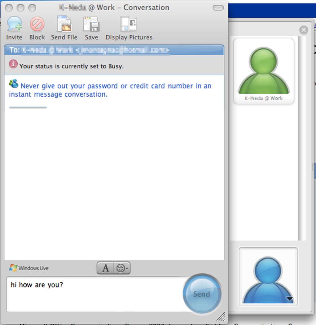 efax messenger for mac