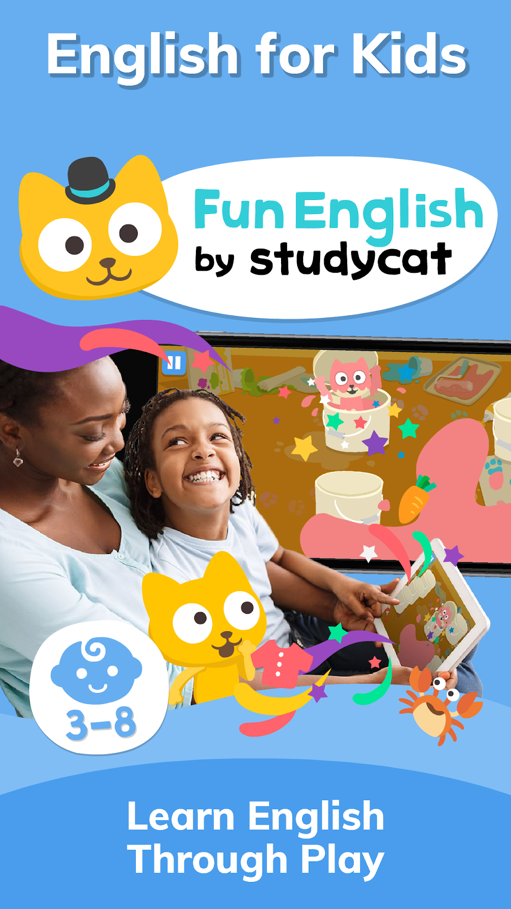 Studycat: Learn English for Kids para Android - Download