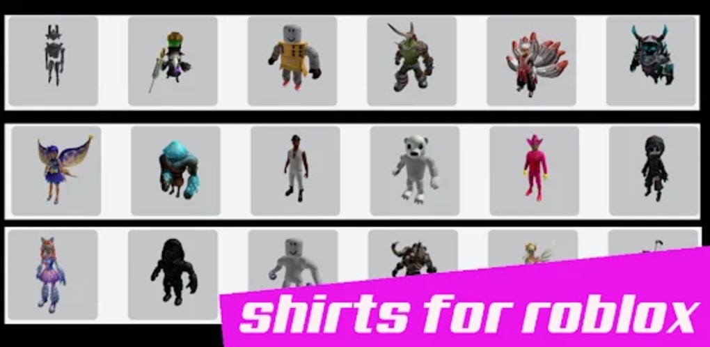 shirts skins for roblox for Android - Download