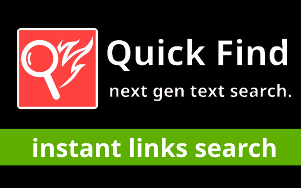 Quick Find for Google Chrome™ for Google Chrome - Extension Download