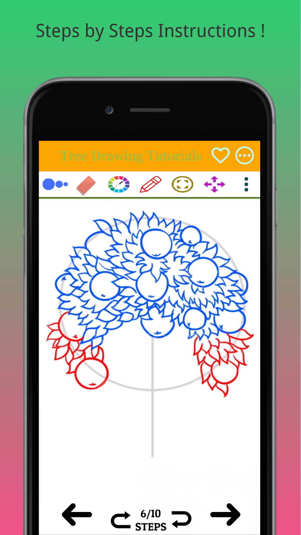 How to Draw Trees Step by Step Easy Drawing for Android - Download