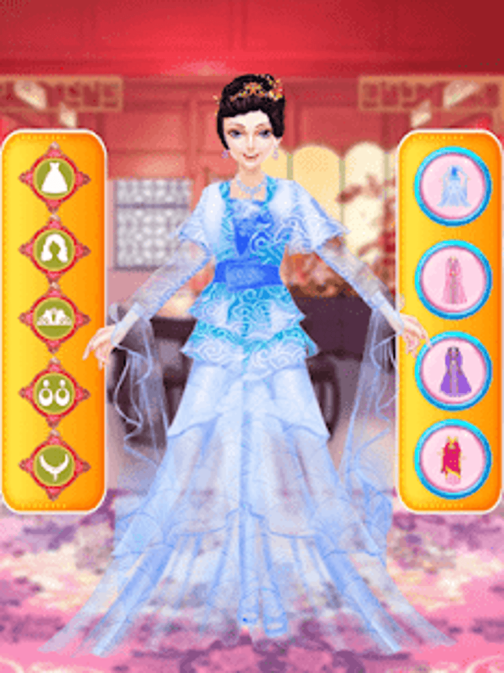 Boneca Princesa Jogo de Vestir versão móvel andróide iOS apk