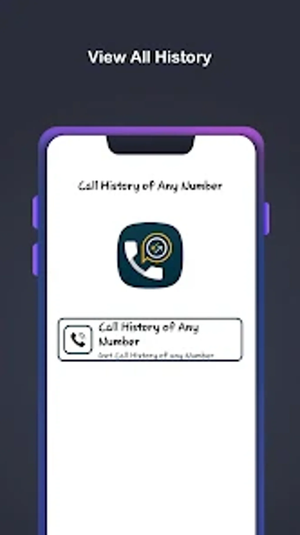 call history of any number in iphone