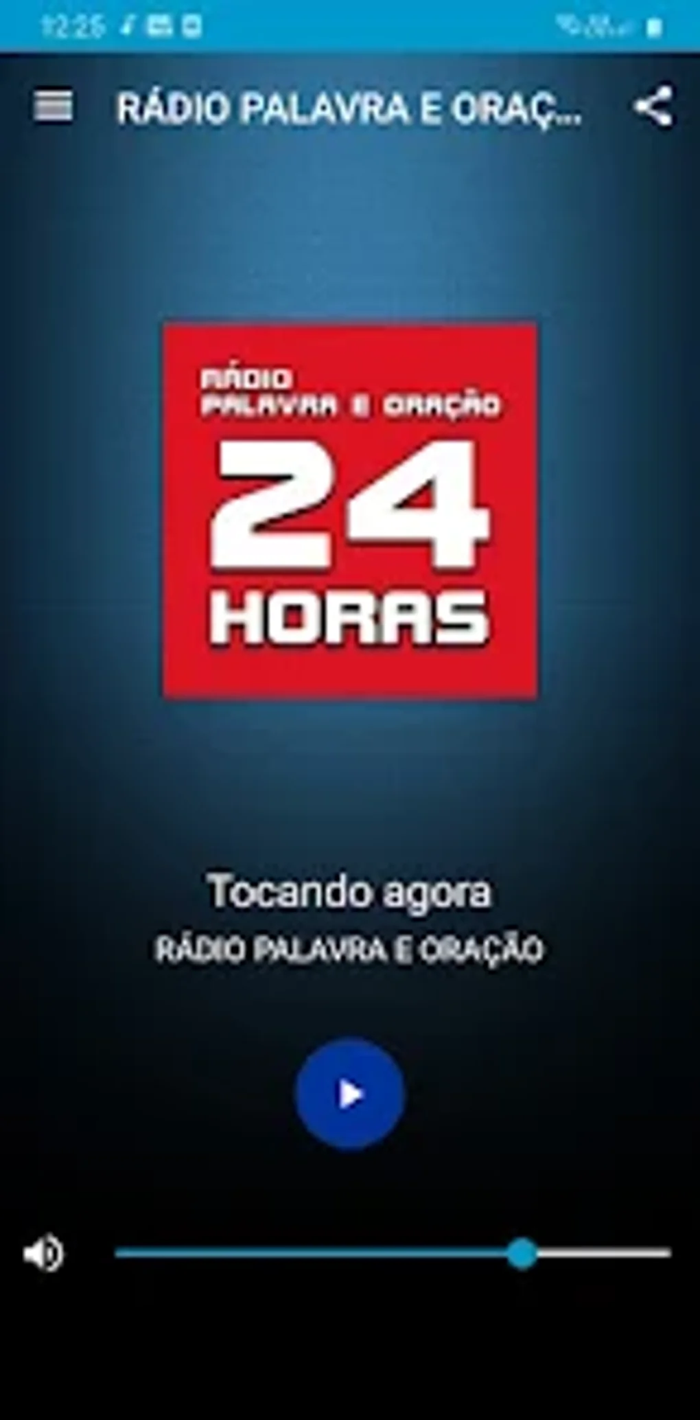 RÁDIO PALAVRA E ORAÇÃO для Android — Скачать