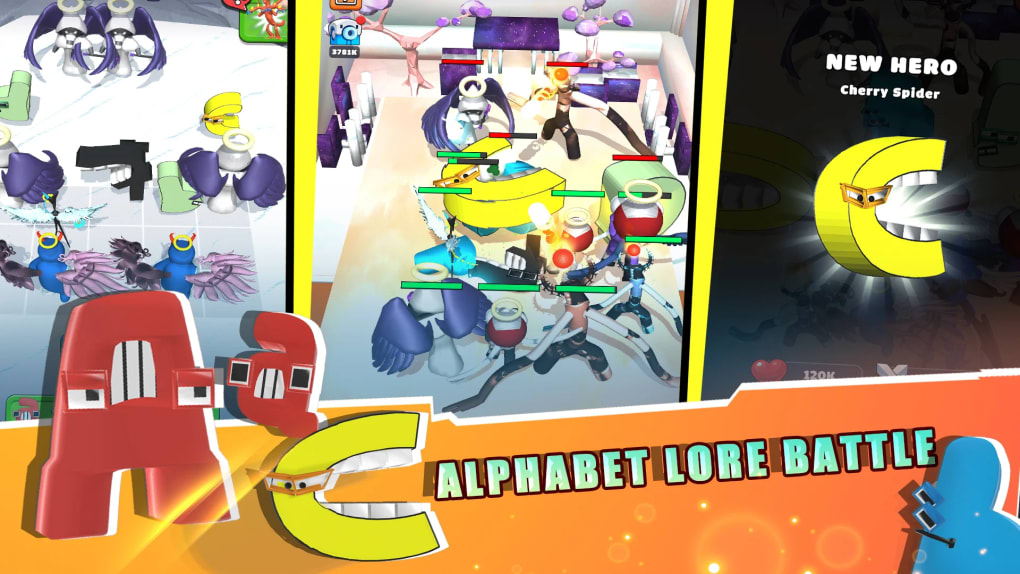 Alphabet Lore: Merge Monster, Apps