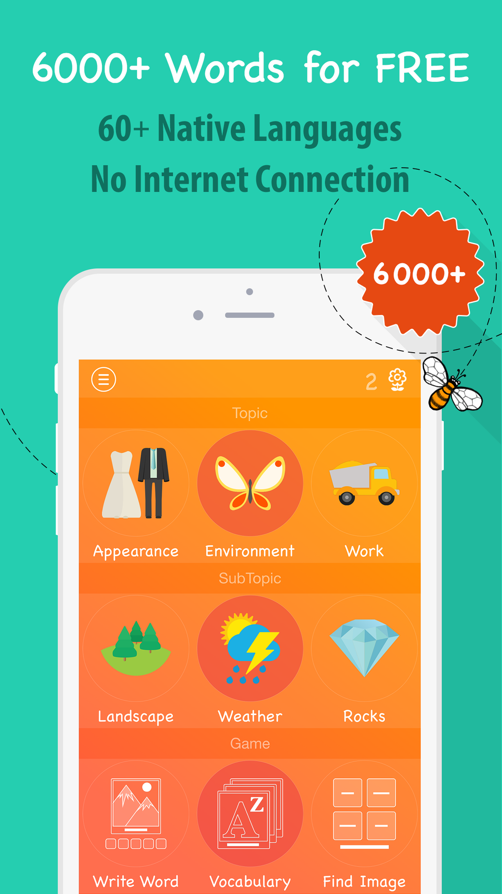 6000-words-learn-french-language-for-free-for-iphone